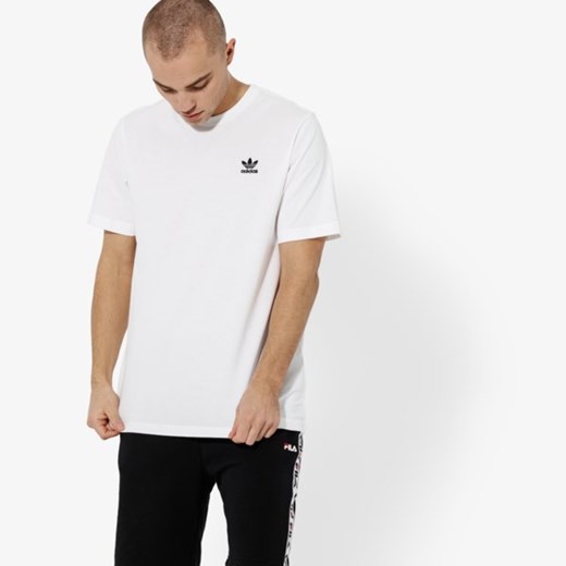 T-shirt męski Adidas bez wzorów z krótkim rękawem 
