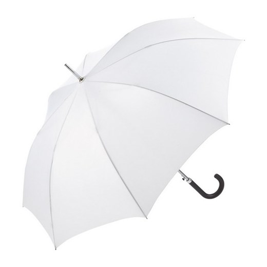 Biały parasol golfowy z dużą czaszą