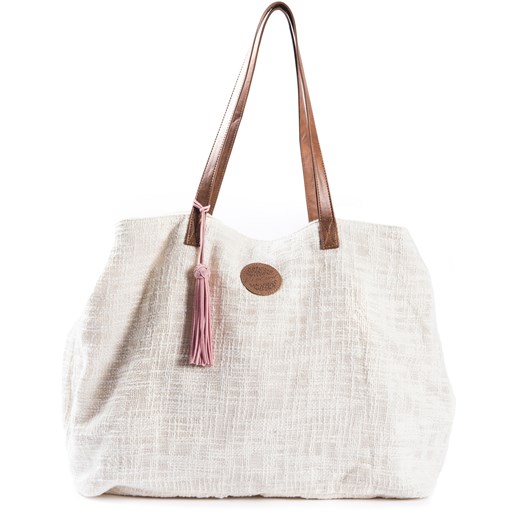 Shopper bag Rip Curl z frędzlami matowa w stylu boho 