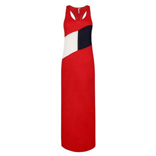 Tommy Hilfiger Clb Tank Dress Tango Dress Red UW0UW01525 -611 (rozmiar S) Darmowa dostawa na zakupy powyżej 289 zł! Tylko do 09.01.2020!