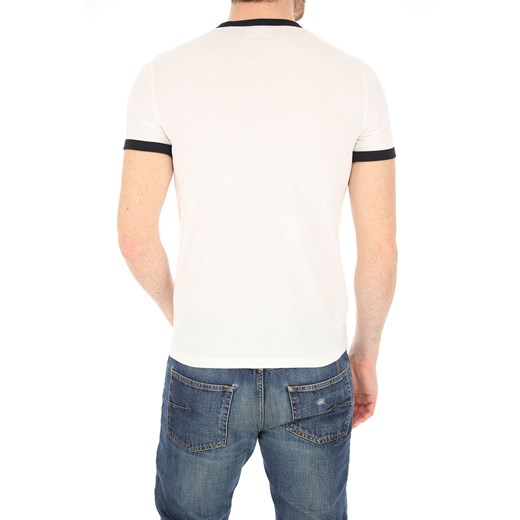 Fred Perry Koszulka dla Mężczyzn, biały, Bawełna, 2019, L M S XL  Fred Perry XL RAFFAELLO NETWORK
