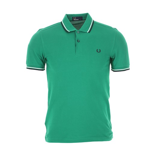 Fred Perry Koszulka Polo dla Mężczyzn, zielony, Bawełna, 2019, L M S XL Fred Perry  L RAFFAELLO NETWORK