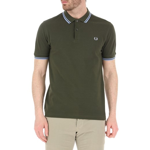 Fred Perry Koszulka Polo dla Mężczyzn, zielony (Forest Green), Bawełna, 2019, L M S XL  Fred Perry L RAFFAELLO NETWORK