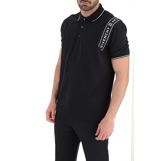 Givenchy Koszulka Polo dla Mężczyzn, czarny, Bawełna, 2019, L M Givenchy  M RAFFAELLO NETWORK