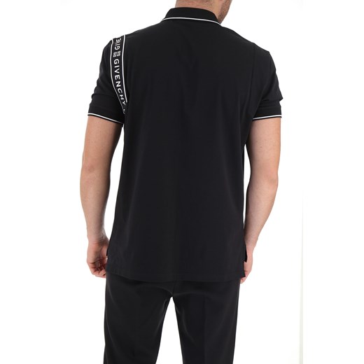 Givenchy Koszulka Polo dla Mężczyzn, czarny, Bawełna, 2019, L M Givenchy  M RAFFAELLO NETWORK