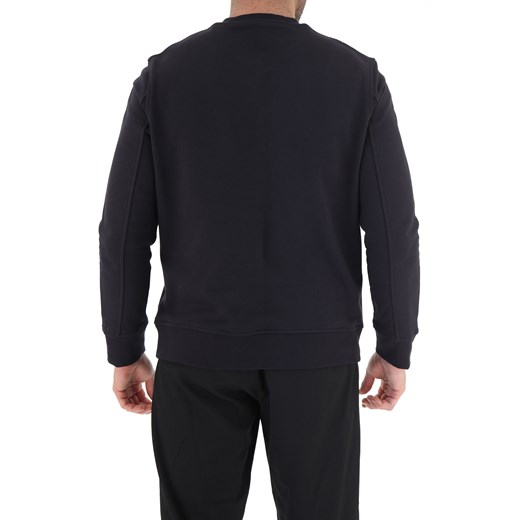 Neil Barrett Bluza dla Mężczyzn Na Wyprzedaży, czarny, Bawełna, 2019, M XL