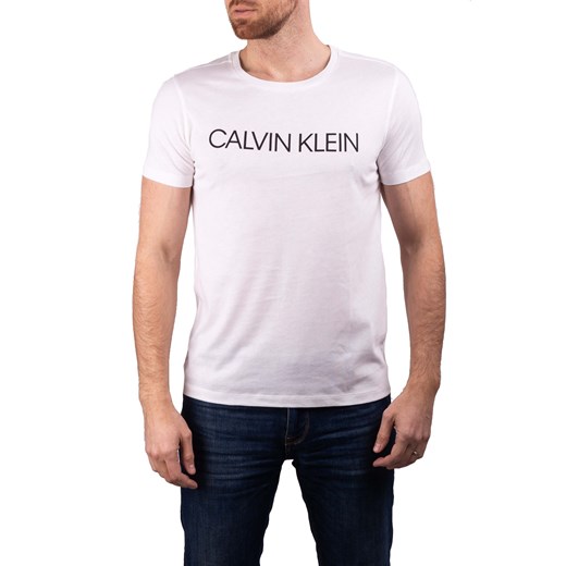 Calvin Klein biała koszulka męska Relaxed Crew Tee White Calvin Klein  S Differenta.pl