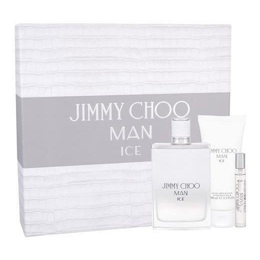 Jimmy Choo Man Ice  Woda toaletowa 100 ml + Balsam po goleniu 100 ml + Edt 7,5 ml