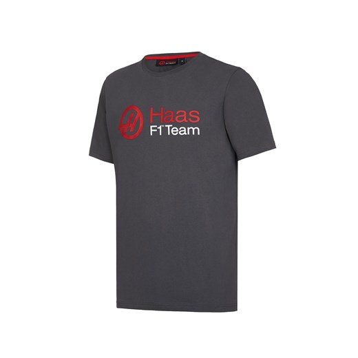 T-shirt chłopięce Haas F1 Team z napisami 