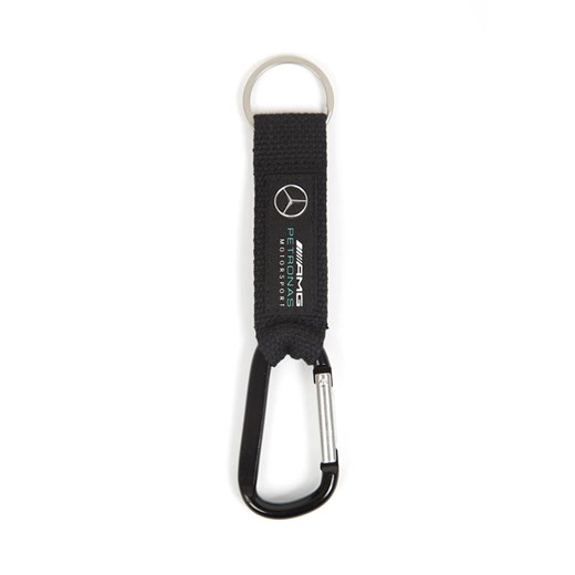 Breloczek Carabiner Black Mercedes AMG Petronas  Mercedes Amg Petronas F1 Team uniwersalny gadzetyrajdowe.pl