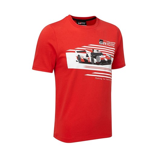 T-shirt chłopięce Toyota Gazoo Racing z bawełny 