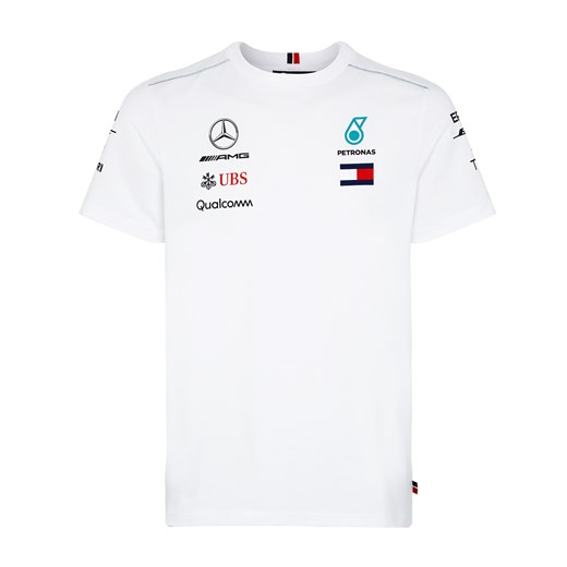 Koszulka męska T-shirt biała Mercedes AMG Petronas F1 Team Mercedes Amg Petronas F1 Team  S gadzetyrajdowe.pl