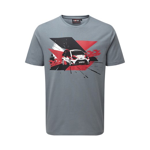 T-shirt męski Toyota Gazoo Racing z krótkim rękawem w stylu młodzieżowym 