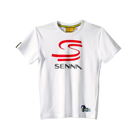T-shirt chłopięce Ayrton Senna Collection z krótkim rękawem 