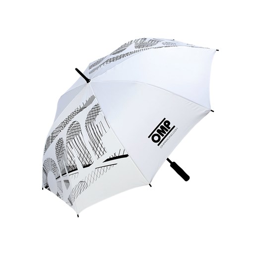 Biały parasol Omp Racing 