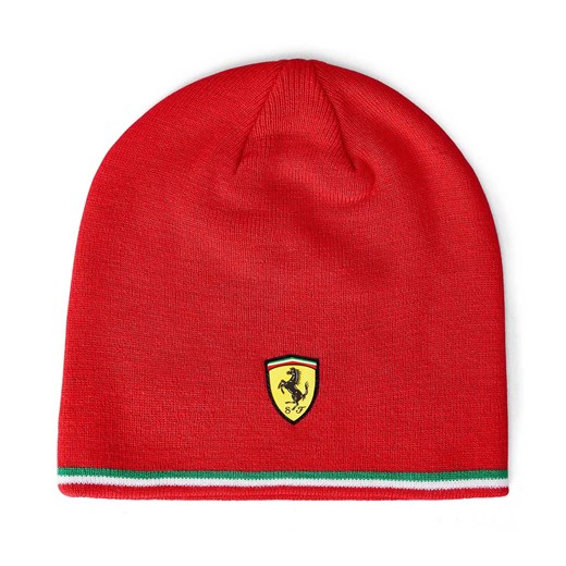 Czapka zimowa Knitted czerwona Scuderia Ferrari 2019  Scuderia Ferrari F1 Team uniwersalny gadzetyrajdowe.pl