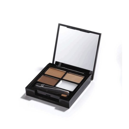 Makeup Revolution Focus & Fix Brow Kit Cienie do brwi Medium-Dark 5.8 g Makeup Revolution   wyprzedaż Horex.pl 