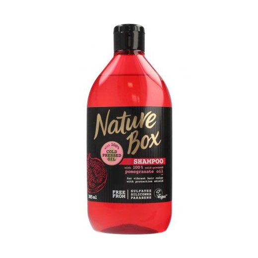 Nature Box pomegranate oil szampon do włosów 385 ml  Nature Box  wyprzedaż Horex.pl 