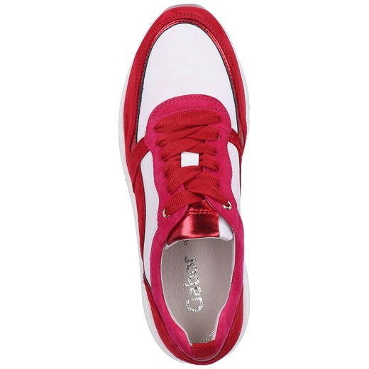 Buty sportowe damskie Gabor sneakersy młodzieżowe skórzane sznurowane 