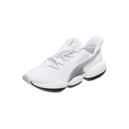 Buty sportowe damskie Puma do biegania białe na wiosnę płaskie bez wzorów1 sznurowane 