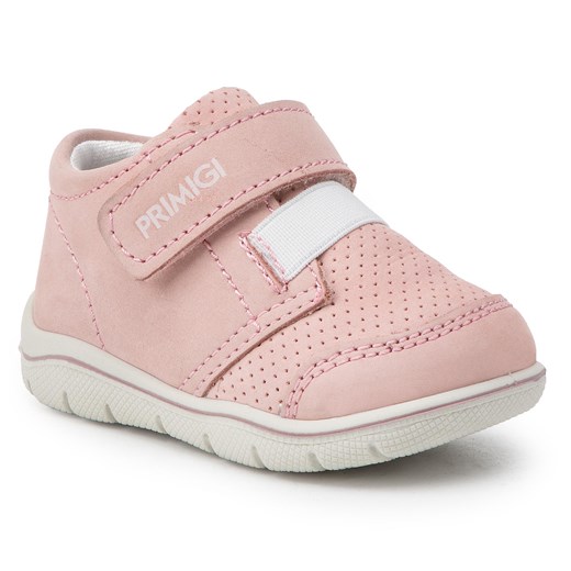 Primigi buciki niemowlęce różowe z nubuku 