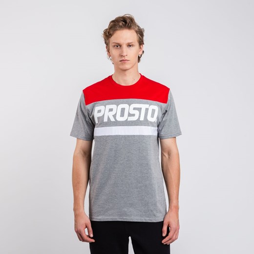 T-shirt męski Prosto. z krótkim rękawem w stylu młodzieżowym 