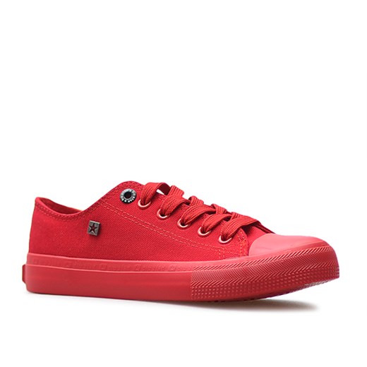 Trampki Big Star AA274007 Czerwone ze sklepu Arturo-obuwie w kategorii Trampki damskie - zdjęcie 65332110