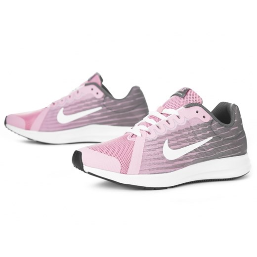 Buty sportowe damskie Nike downshifter różowe płaskie wiosenne 