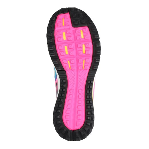 Buty sportowe damskie Nike do biegania zoom wielokolorowe bez wzorów z gumy sznurowane płaskie 
