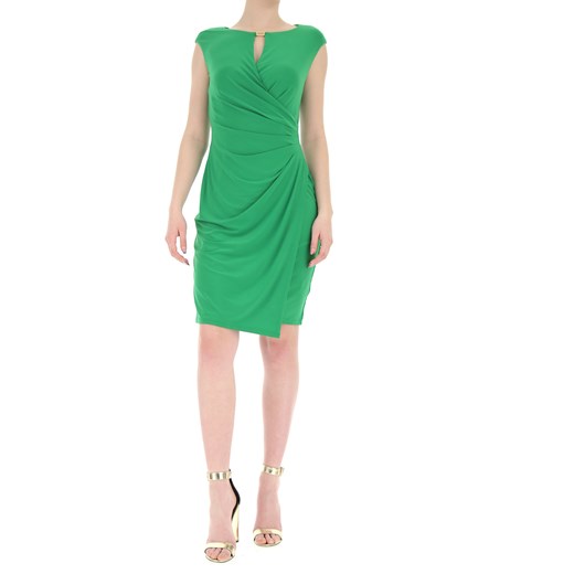 Sukienka Ralph Lauren midi bez rękawów 