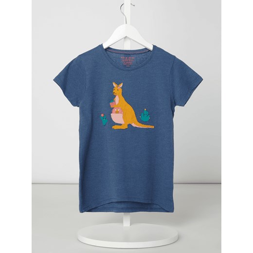 T-shirt z interaktywną naszywką z motywem  Review For Kids 116 Peek&Cloppenburg 