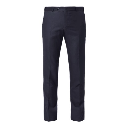 Spodnie do garnituru o kroju slim fit z tkanym wzorem Wilvorst  52 Peek&Cloppenburg 