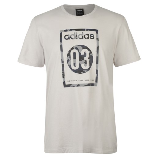 Koszulka z krótkim rekawem adidas 03 Camo T Shirt Mens