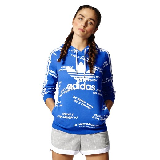 Bluza Adidas Originals Slim Hoodie damska sportowa dresowa z kapturem