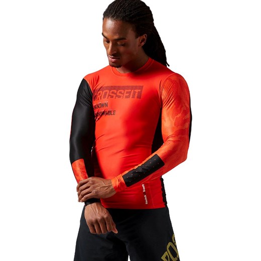 Koszulka Reebok CrossFit Longsleeve męska kompresyjna na długi rękaw treningowa