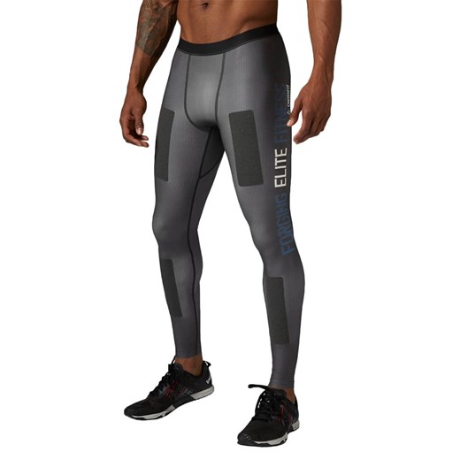 Spodnie Reebok CrossFit Kevlar męskie getry kompresyjne termoaktywne