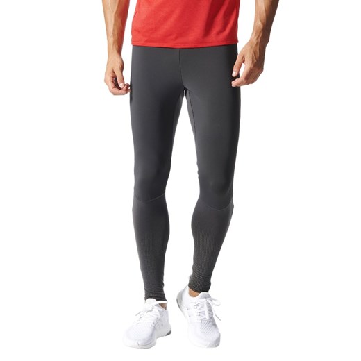 Spodnie Adidas ClimaHeat męskie getry termoaktywne treningowe do biegania
