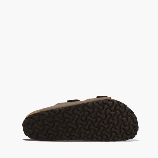 Klapki męskie Birkenstock brązowe casual