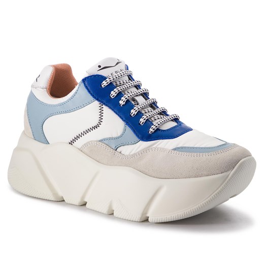 Sneakersy VOILE BLANCHE - Creep 0012013787.01.1N22 Bianco/Celeste Voile Blanche  37 eobuwie.pl