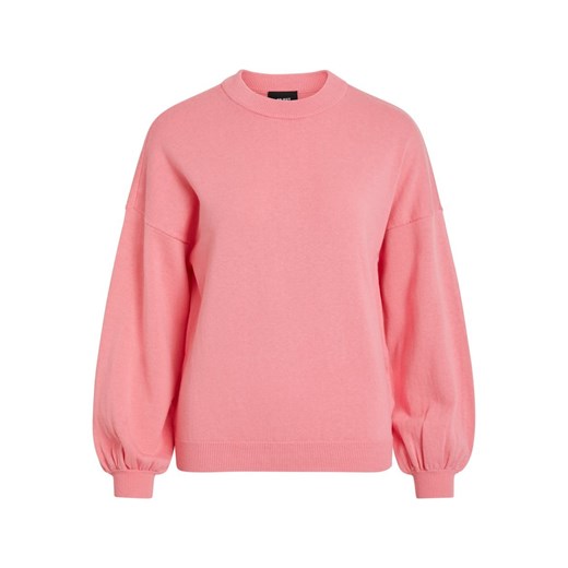 Różowy sweter damski Object 