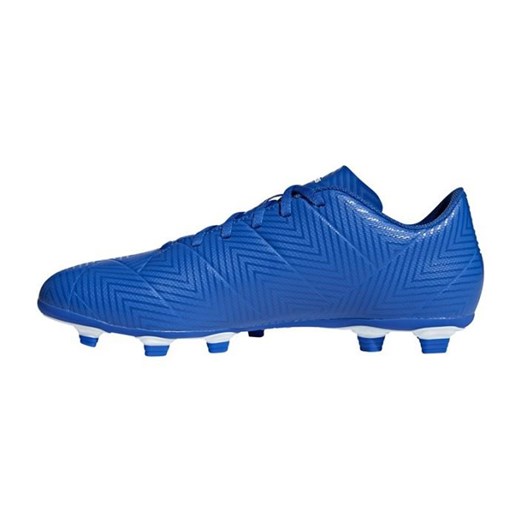 Buty sportowe męskie Adidas nemeziz niebieskie sznurowane 
