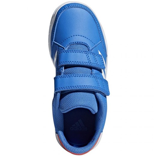 Buty sportowe dziecięce Adidas na rzepy z tworzywa sztucznego 