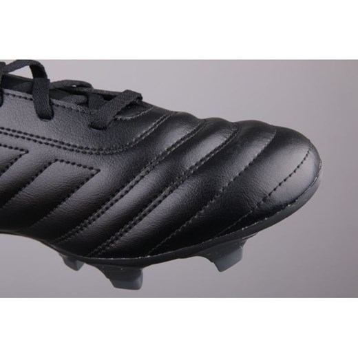 Buty sportowe męskie czarne Adidas copa sznurowane na jesień 
