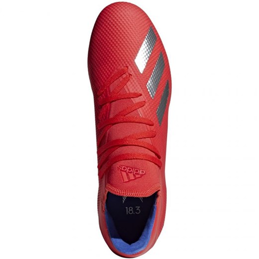 Czerwone buty sportowe męskie Adidas 