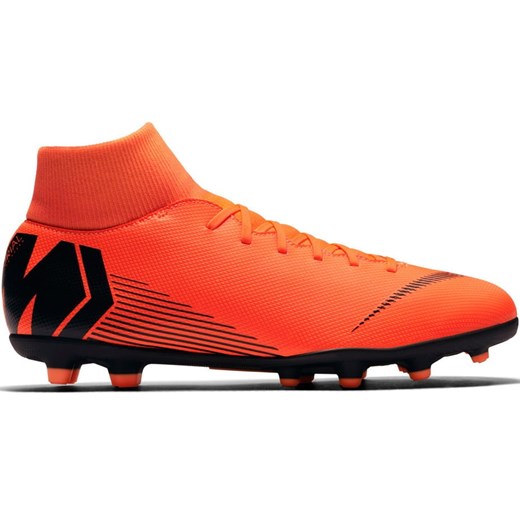 Buty sportowe męskie Nike Football mercurial pomarańczowe sznurowane 