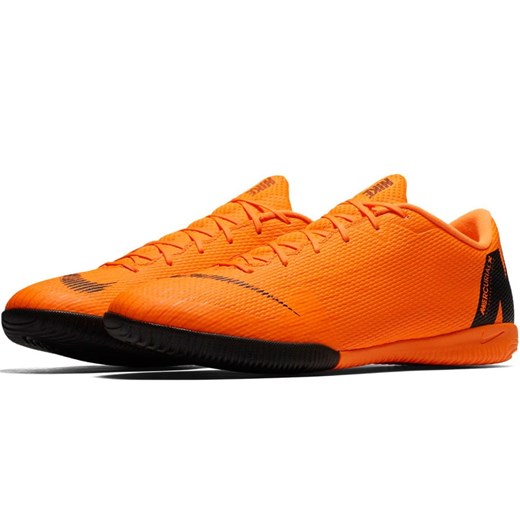 Buty sportowe męskie Nike Football mercurial pomarańczowe na wiosnę wiązane 