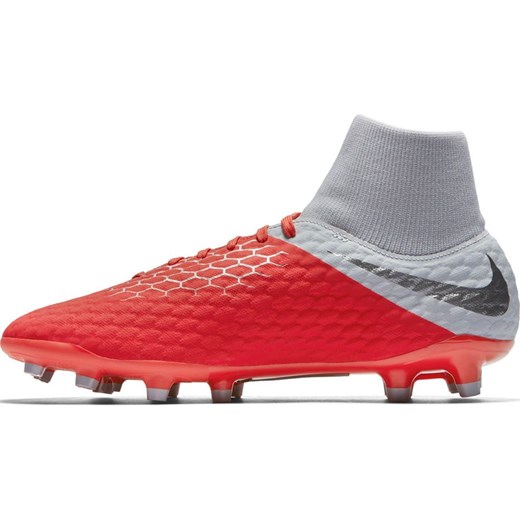 Buty sportowe męskie różowe Nike Football hypervenomx wiązane 