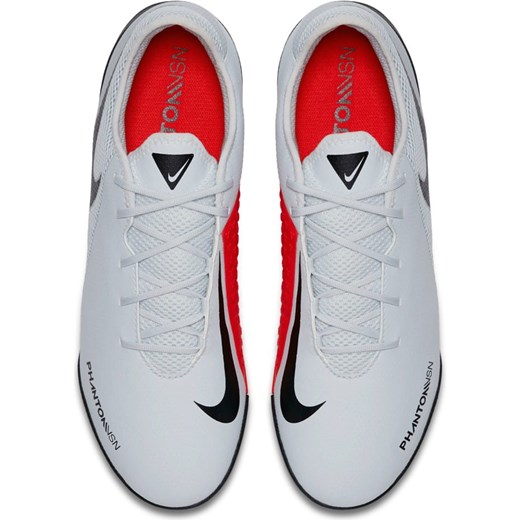 Buty sportowe męskie Nike Football białe ze skóry sznurowane 