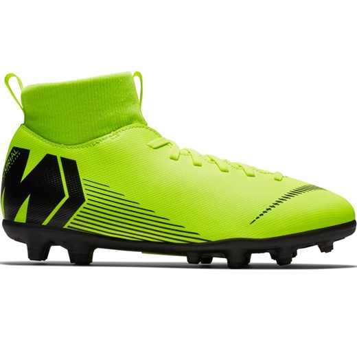 Buty sportowe dziecięce zielone Nike Football 
