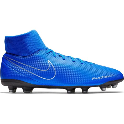 Buty sportowe męskie niebieskie Nike Football na wiosnę wiązane 